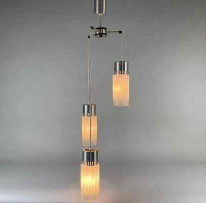 Mid-Century Long Chandelier, Czechoslovakia, 1970s-TZ-1028640