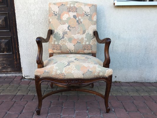 Mid-Century Louis XV Style Armchair, 1950s-WQQ-594578