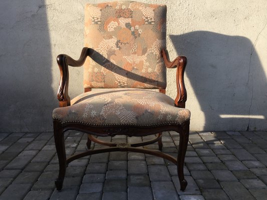 Mid-Century Louis XV Style Armchair, 1950s-WQQ-594578