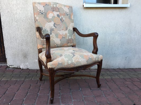 Mid-Century Louis XV Style Armchair, 1950s-WQQ-594578