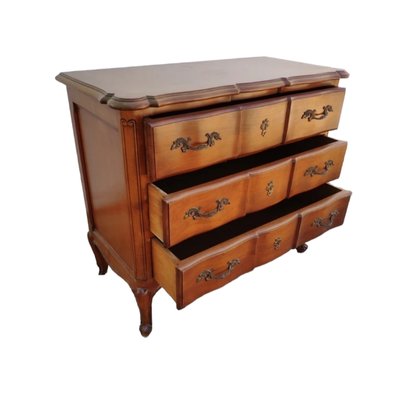 Mid-Century Louis XV Style Chest of Drawers-TCS-1769050