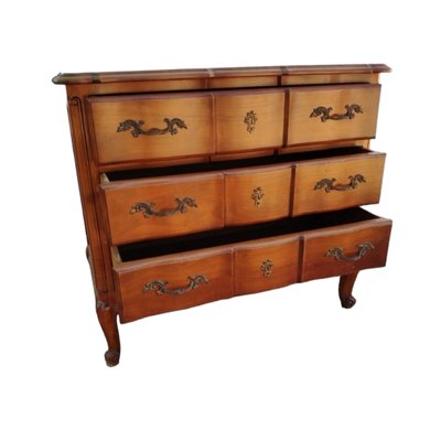 Mid-Century Louis XV Style Chest of Drawers-TCS-1769050