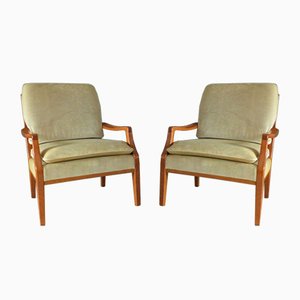 Mid-Century Lounge Chairs, 1950s, Set of 2-WK-767386