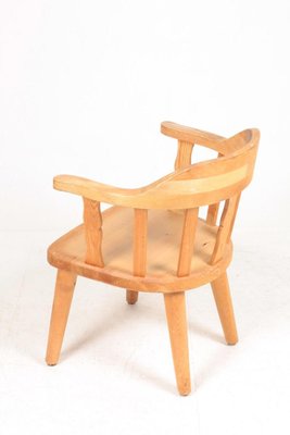 Mid-Century Lounge Chairs in Solid Pine, 1960s, Set of 4-FK-1000462