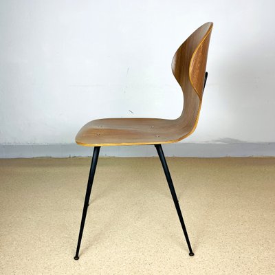 Mid-Century Lulli Dining Chair by Carlo Ratti for ILC Lissone, Italy, 1970s-WQC-1059227