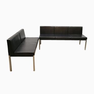 Mid-Century Mad Men Style Modular Sofa by Kho Liang Ie for Artifort, Set of 2-BW-970682