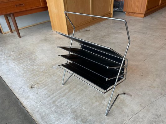 Mid-Century Magazine / LP Rack, 1960s-WSA-839553