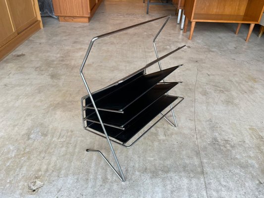 Mid-Century Magazine / LP Rack, 1960s-WSA-839553