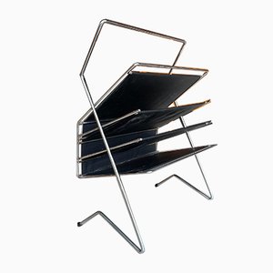 Mid-Century Magazine / LP Rack, 1960s-WSA-839553