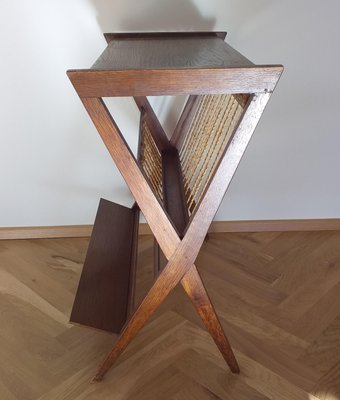 Mid-Century Magazine Rack, Denmark, 1950s-TZ-680297