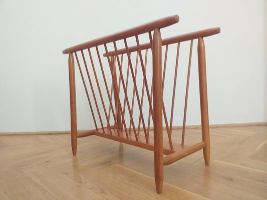 Mid-Century Magazine Rack from Krásná Jizba, 1950s-TZ-734411