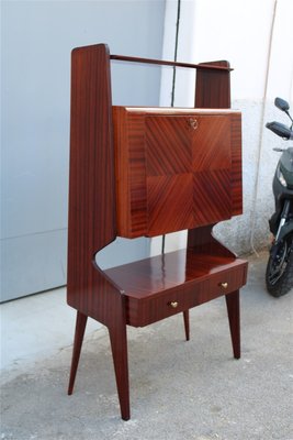 Mid-Century Mahogany Bar by Vittorio Dassi for Dassi, 1950s-EH-925821