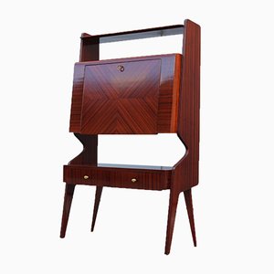 Mid-Century Mahogany Bar by Vittorio Dassi for Dassi, 1950s-EH-925821