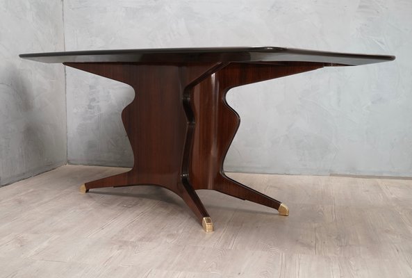 Mid-Century Mahogany Rectangular Dining Table by Fossati Attilio & Arturo, 1957-UH-776826