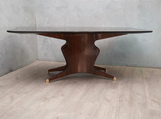 Mid-Century Mahogany Rectangular Dining Table by Fossati Attilio & Arturo, 1957-UH-776826