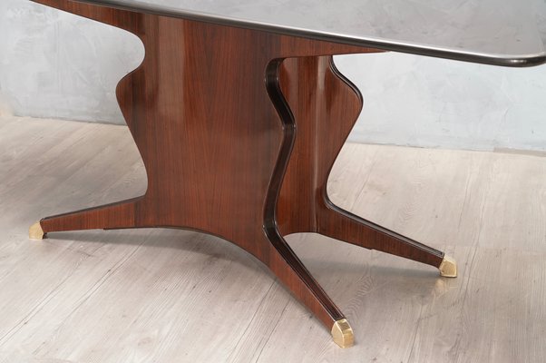 Mid-Century Mahogany Rectangular Dining Table by Fossati Attilio & Arturo, 1957-UH-776826