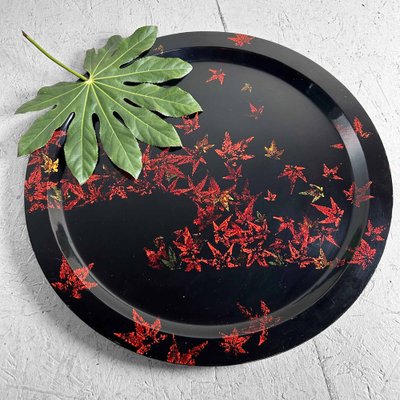 Mid-Century Maple Leaf Tray, Japan, 1960s-DWL-1786464