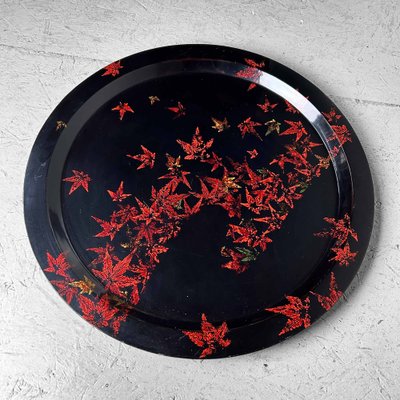 Mid-Century Maple Leaf Tray, Japan, 1960s-DWL-1786464