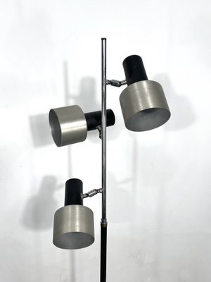 Mid-Century Marble and Metal 3-Arm Floor Lamp, Italy, 1960s-OT-1397642