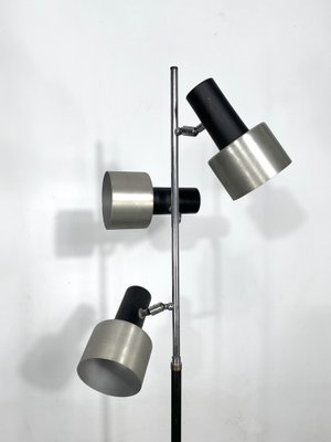 Mid-Century Marble and Metal 3-Arm Floor Lamp, Italy, 1960s-OT-1397642