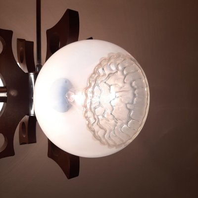 Mid-Century Mazzega Murano Glass Pendant Lamp, 1970s-WQC-843076