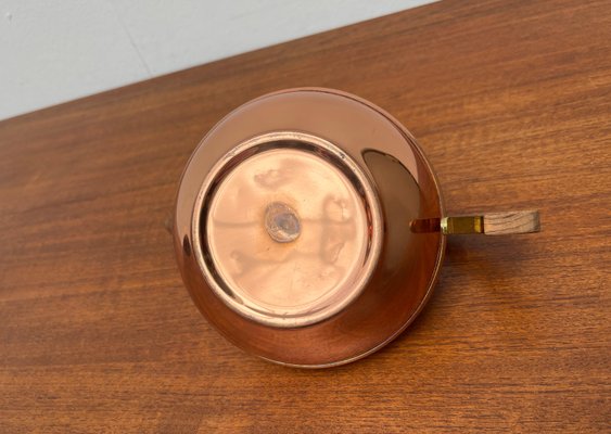 Mid-Century Metal and Teak Teapot, 1960s-UAH-2020670