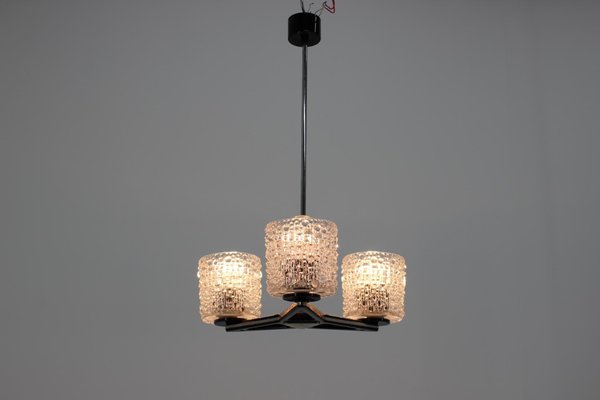 Mid-Century Metal Ceiling Lamp from Lidokov, 1960s-TZ-602159