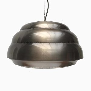 Mid-Century Metal & Glass Pendant Lamp-UAH-878806