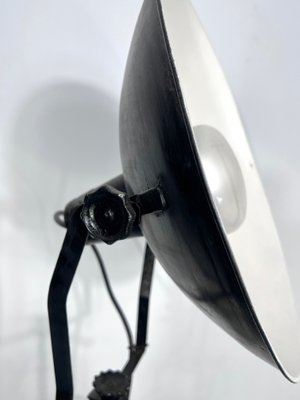 Mid-Century Metal Studio Photographer Lamp, Italy, 1940s-OT-1395856