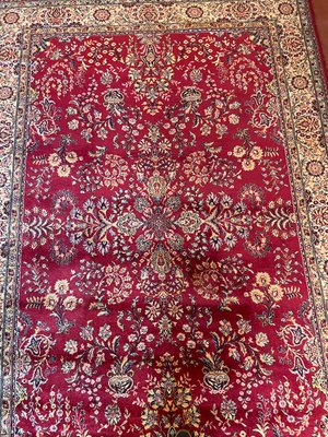 Mid-Century Middle Eastern Red Carpet-HPU-866238