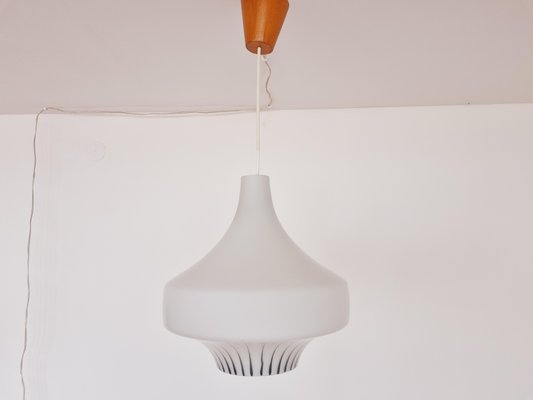 Mid-Century Milk Glass Pendant, 1962-TZ-1728479