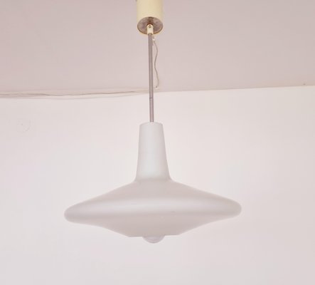 Mid-Century Milk Glass Pendant, 1963-TZ-1728478