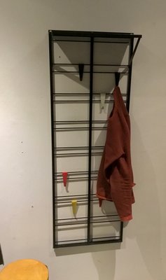 Mid-Century Minimalist Coat Rack by Tjerk Reijenga for Pilastro, 1950s-SU-776719