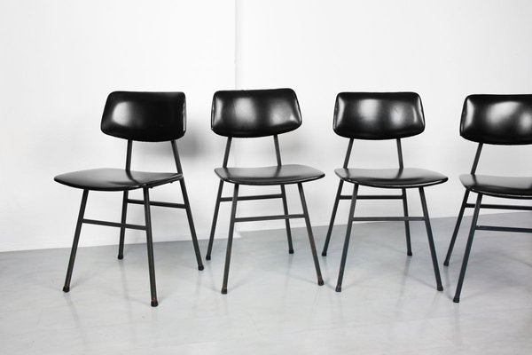 Mid-Century Minimalist Dining Chairs by Niko Kralj for Stol Kamnik, Set of 4-HGJ-627590