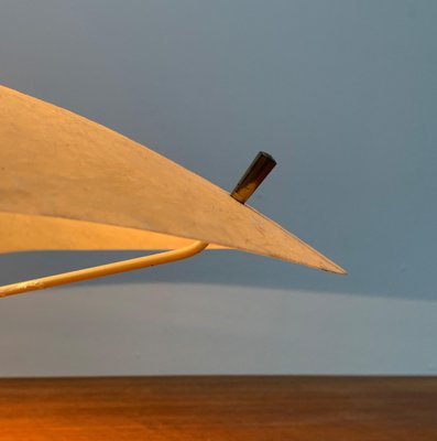 Mid-Century Minimalist Fiberglass Ceiling Lamp, 1960s-UAH-1020413