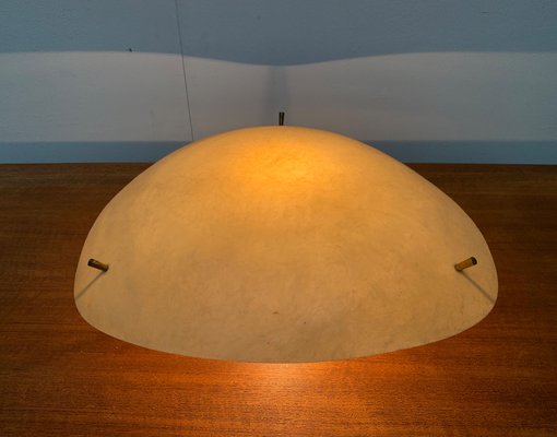 Mid-Century Minimalist Fiberglass Ceiling Lamp, 1960s-UAH-1020413