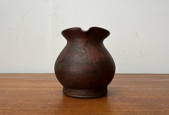 Mid-Century Minimalist Jug Vase from Hartwig Heyne Hoy Pottery, Germany, 1960s-UAH-1763517