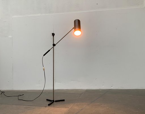 Mid-Century Minimalist Model 8028 Floor Lamp by J.J.M. Hoogervorst for Anvia-UAH-1098533