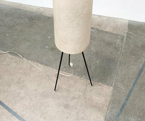 Mid-Century Minimalist Tripod Cocoon Floor Lamp, 1960s-UAH-1726201