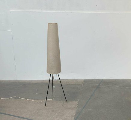 Mid-Century Minimalist Tripod Cocoon Floor Lamp, 1960s-UAH-1726201