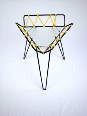 Mid-Century Minimalist Tripod Plant Stand, 1950s-SFQ-1793530