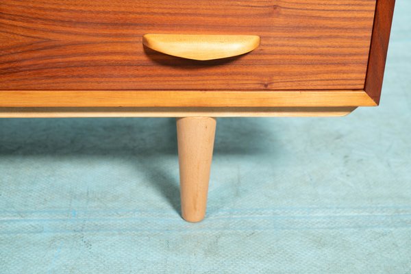 Mid-Century Minimalist Walnut Sideboard, 1960s-HGA-1794467