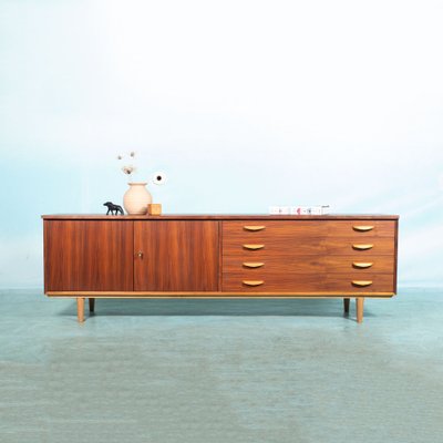 Mid-Century Minimalist Walnut Sideboard, 1960s-HGA-1794467