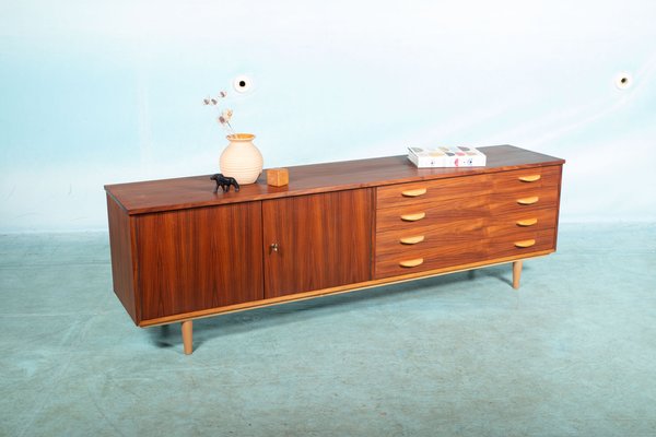 Mid-Century Minimalist Walnut Sideboard, 1960s-HGA-1794467