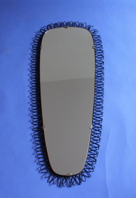 Mid-Century Mirror, Italy, 1950s-FGF-1017683