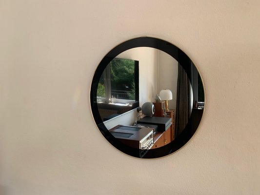 Mid-Century Mirror with Metal Frame, 1960s-RTR-1377360