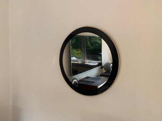 Mid-Century Mirror with Metal Frame, 1960s-RTR-1377360