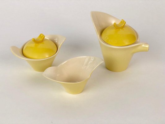 Mid-Century Mocha Set, 1950s, Set of 11-BAF-763518