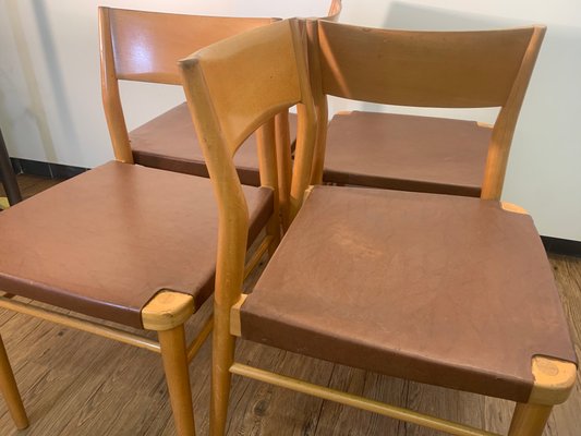 Mid-Century Model 351 Dining Chairs by Georg Leowald for Wilkhahn, Set of 4-PYR-590420