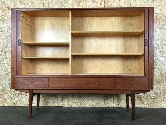 Mid-Century Model 54 High Sideboard in Teak by Arne Vodder for Sibast, 1960s-EJL-1140724